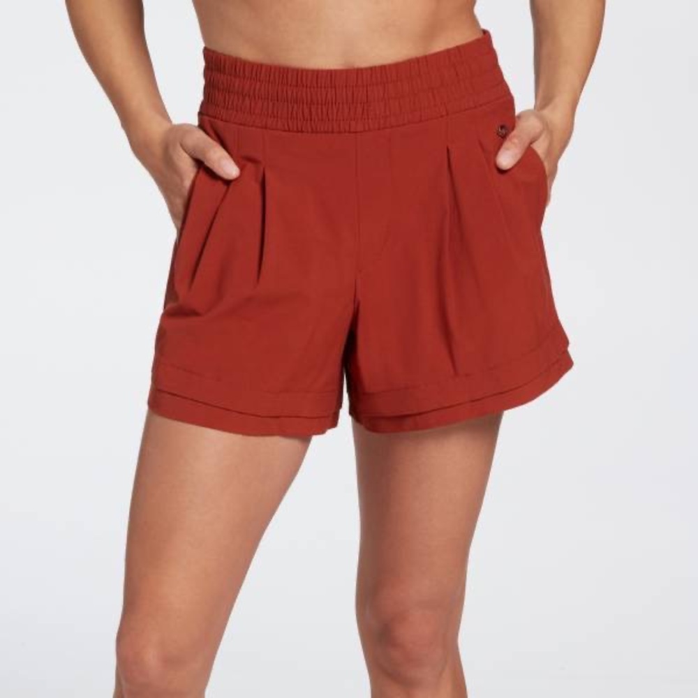 CALIA Women's Double Layer Hem Short